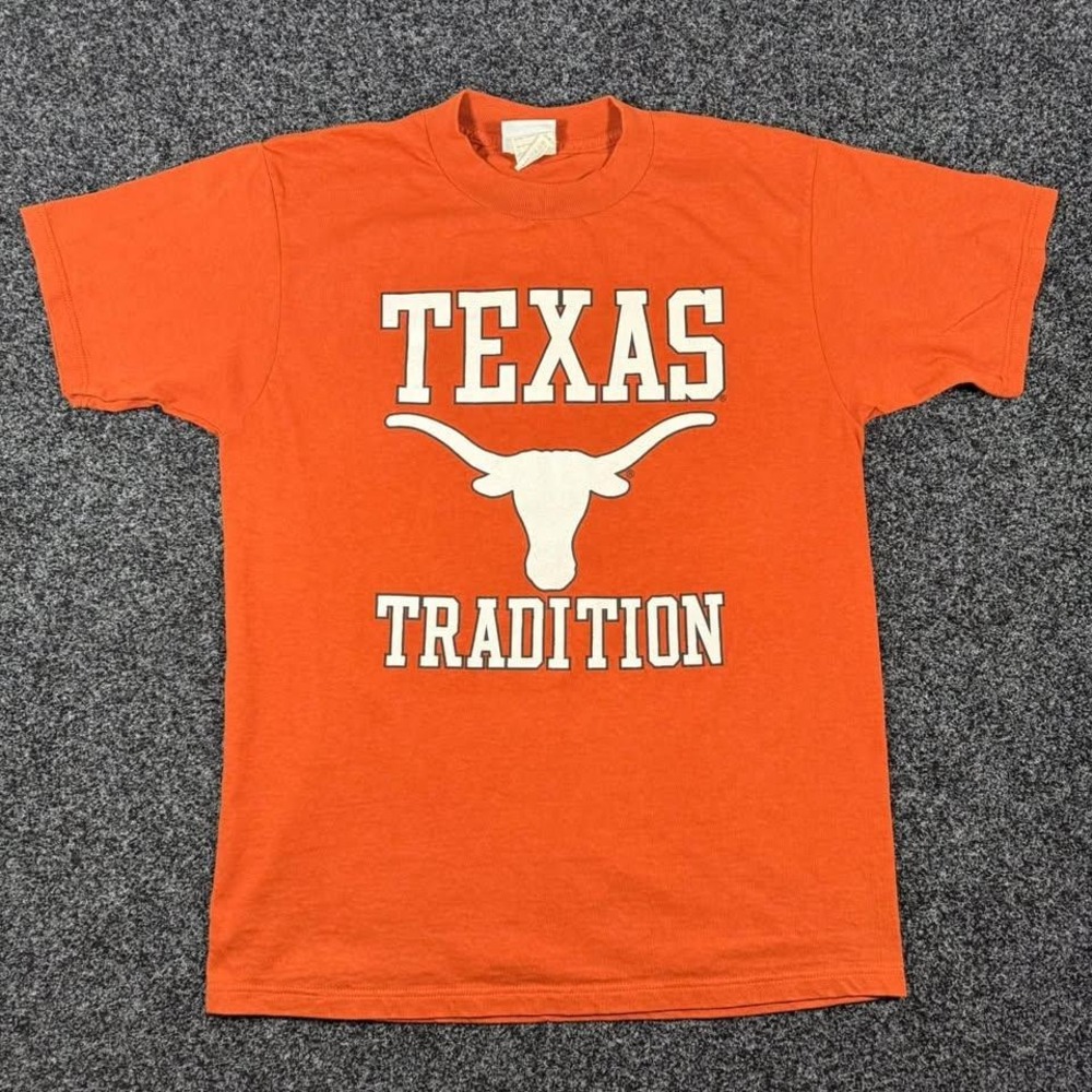 Vintage 1998 University of Texas Longhorns Tradition  T-Shirt Orange Large